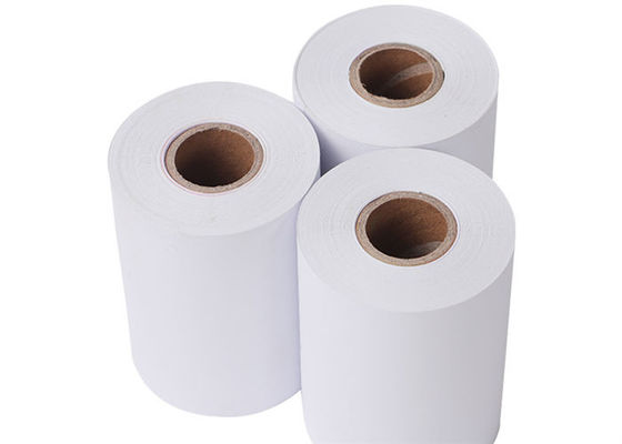 NCR 탄소 없는 50gsm 열 영수증 종이 인쇄