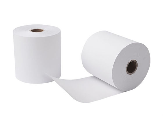 57 * 30mm 55gsm Pos 열 종이 Rolls 종이 핵심 높은 광도